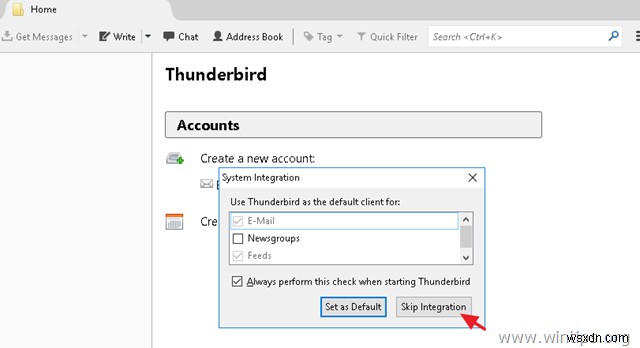 Thunderbird에서 MBOX 파일을 여는 방법.