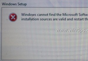 FIX:Windows에서 Microsoft 소프트웨어 사용 조건을 찾을 수 없음
