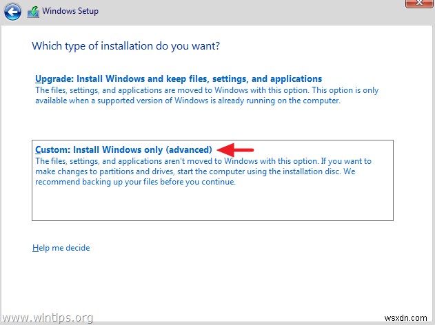 FIX:오류 0x8007025D Windows 설치 실패(Windows 10/8/7)