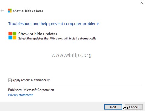 Windows 10 업데이트 설치를 방지하는 방법.