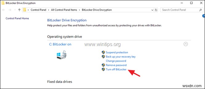 FIX:Dell 노트북에 Bitlocker 복구 키가 필요합니다(해결됨).