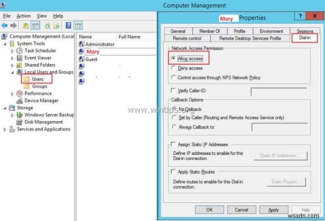 인증을 위해 사용자 정의 사전 공유 키로 L2TP VPN Server 2016을 설정하는 방법.