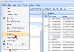 Outlook 폴더 구조(전용)를 새 Outlook 데이터 파일로 복사하는 방법