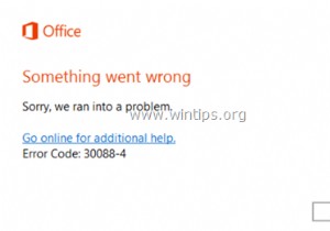 FIX:Office 설치 오류 코드:30088-4, 30088-1015, 30183-1011, 0-1011, 0-1005. 