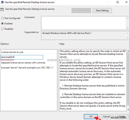 FIX:RDS License Server 2016의 이름을 바꾼 후 License Server를 사용할 수 없습니다. (해결됨) 