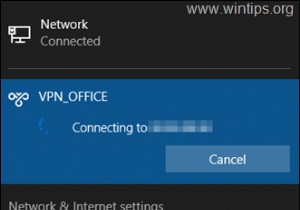 Windows 10 VPN 연결 오류 해결: 작업표시줄에서는 연결 안 되고 네트워크 설정에서만 되는 문제