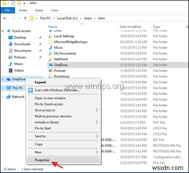 수정:Windows 10/8/7 OS의 OneDrive 문제