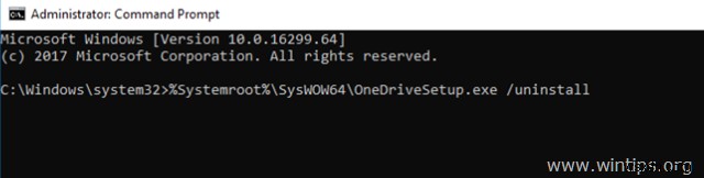 수정:Windows 10/8/7 OS의 OneDrive 문제