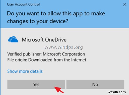 수정:Windows 10/8/7 OS의 OneDrive 문제