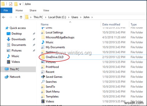 수정:Windows 10/8/7 OS의 OneDrive 문제