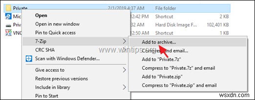 Windows에서 폴더 또는 파일을 암호로 잠그는 방법.
