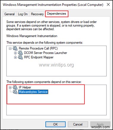FIX:Windows 10/8/7 OS에서 WMI 공급자 호스트 높은 CPU 사용량(해결됨)