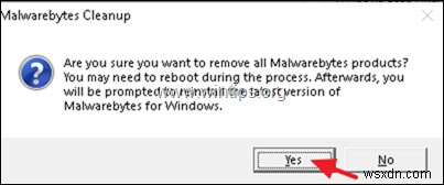 빠른 수정:Malwarebytes 설치 오류가 발생했습니다. (해결됨)