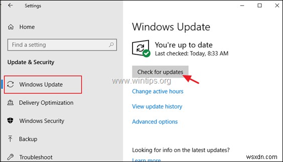 수정:Windows 10의 WHEA 수정 불가 오류(0x00000124).