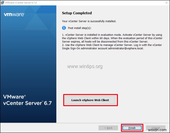 Windows에 vCenter Server 6.7을 설치하는 방법.