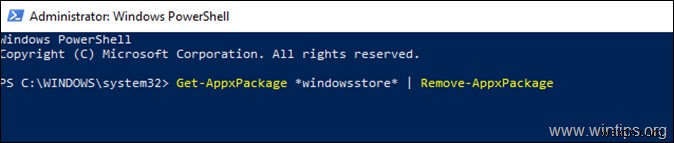 FIX:Windows 10 Microsoft Store의 오류 0x80073D02(해결됨)