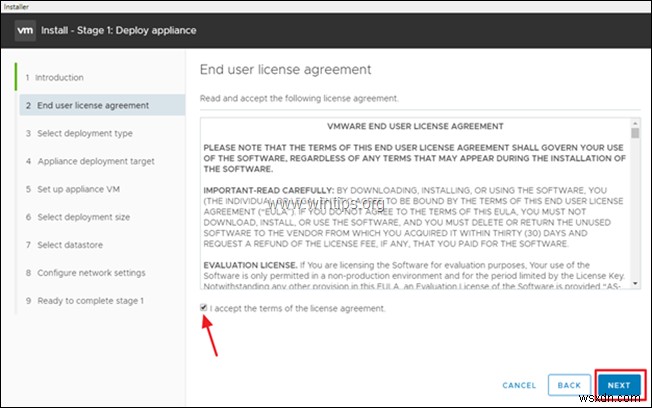 VMware vSphere Hypervisor ESXi 6.7에 VCenter Server Appliance를 설치하는 방법