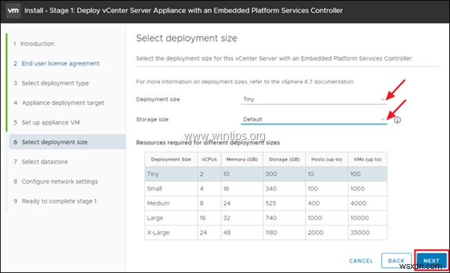 VMware vSphere Hypervisor ESXi 6.7에 VCenter Server Appliance를 설치하는 방법