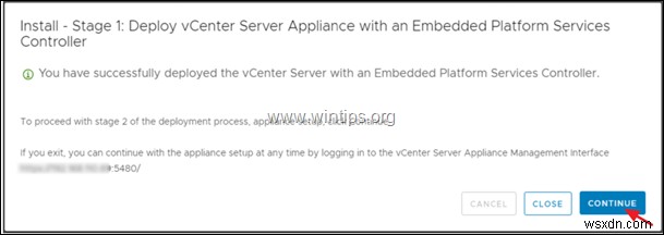 VMware vSphere Hypervisor ESXi 6.7에 VCenter Server Appliance를 설치하는 방법