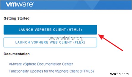 VMware vSphere Hypervisor ESXi 6.7에 VCenter Server Appliance를 설치하는 방법