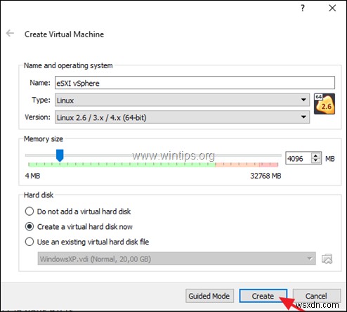 VirtualBox에 VMware ESXi를 설치하는 방법.