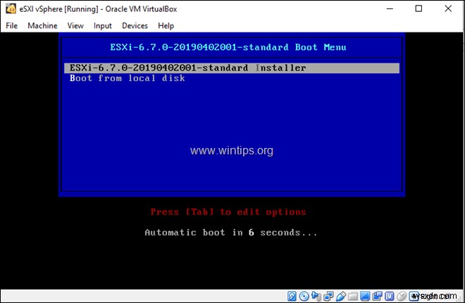 VirtualBox에 VMware ESXi를 설치하는 방법.