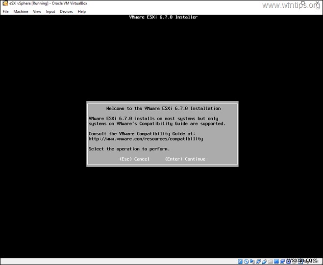 VirtualBox에 VMware ESXi를 설치하는 방법.