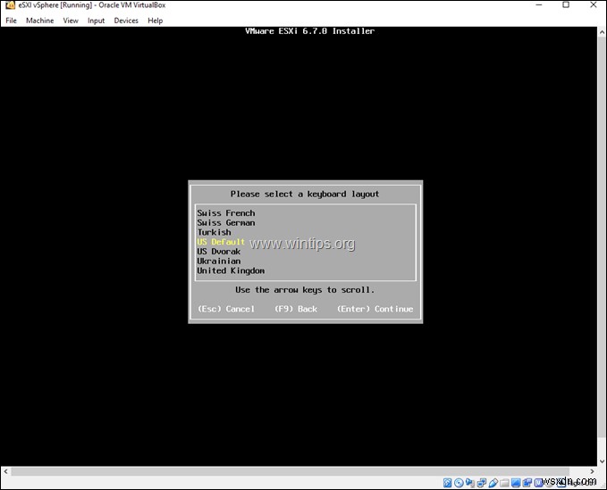 VirtualBox에 VMware ESXi를 설치하는 방법.