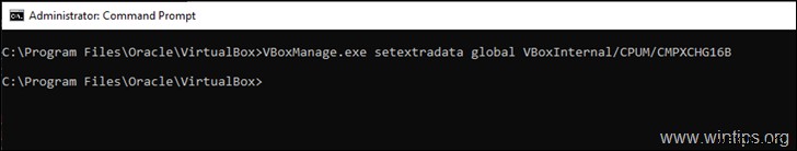 FIX:VirtualBox 오류 0x80004005:VM에 대한 세션을 열지 못했습니다 – 구성 값 CMPXCHG16B 및 IsaExts/CMPXCHG16B 중복(해결됨) 