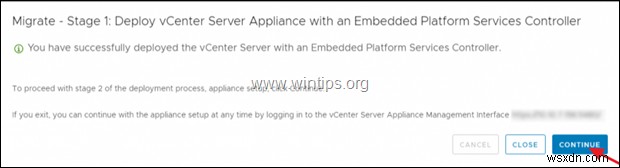 Windows의 VMware vCenter Server를 VCSA 6.7로 마이그레이션하는 방법