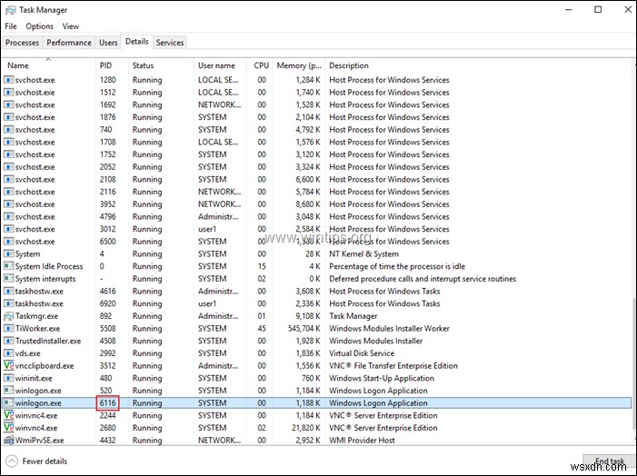 FIX:RDS Server 2016/2019에서 로그오프할 때 시스템 알림 서비스를 기다리십시오.