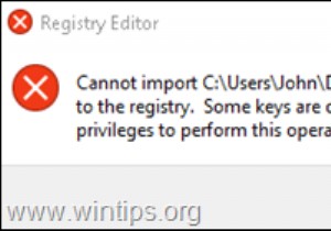 Windows에서 .REG 파일 가져오기 실패  모든 데이터가 레지스트리에 기록되지 않았습니다  오류 완벽 해결 가이드