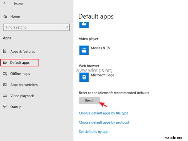 FIX:Windows 10에서 앱 기본값이 재설정 알림 오류였습니다.