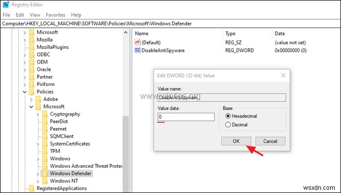 FIX:Windows Defender 위협 서비스가 중지되었습니다. 지금 다시 시작하십시오(해결됨)