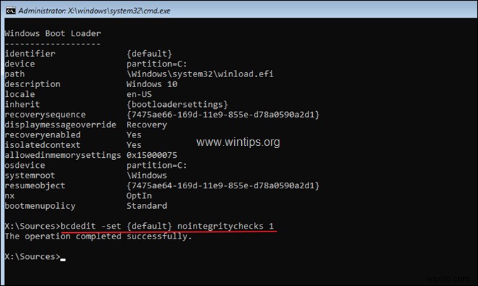 FIX:0xc0000428 Windows에서 winload.efi, winload.exe에 대한 디지털 서명을 확인할 수 없습니다(해결됨)