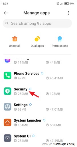 FIX:보안으로 인해 XIAOMI 전화에서 버그가 계속 중지됨(해결됨)