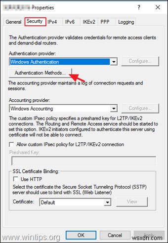 Windows Server 2016(PPTP)에서 VPN 서버를 설정하는 방법.