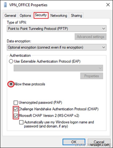 Windows Server 2016(PPTP)에서 VPN 서버를 설정하는 방법.