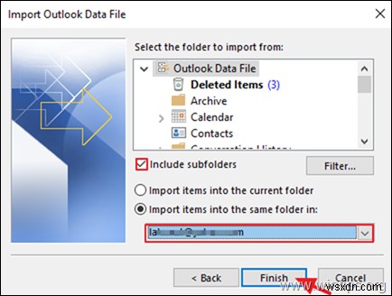 Outlook을 사용하여 IMAP 또는 POP3 이메일을 Office 365로 전송하는 방법.