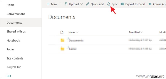 OneDrive를 사용하여 SharePoint 문서를 컴퓨터와 동기화하는 방법 