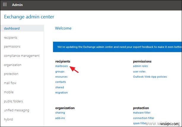 Office365에서 이메일 별칭을 추가하는 방법.