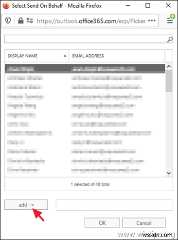 Office365에서 이메일 별칭에 대한 메일 그룹을 설정하는 방법.