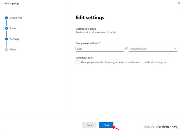 Office 365에서 메일 그룹을 만드는 방법.