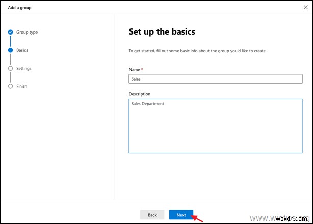 Office 365에서 메일 그룹을 만드는 방법.