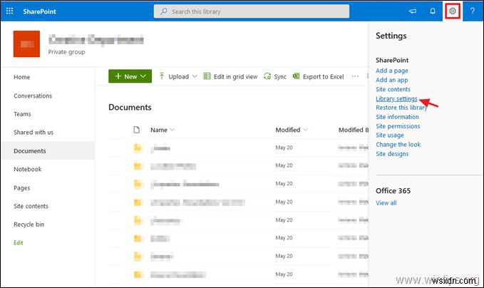 FIX:SharePoint 공간이 부족합니다. 이 사이트의 저장 공간이 거의 부족합니다.