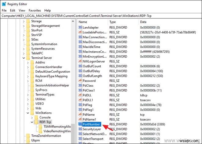 Windows에서 원격 데스크톱 포트(RDP)를 변경하는 방법.