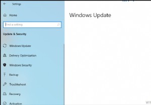 FIX:Windows 10에서 Windows Update 빈 화면 문제. (해결됨).