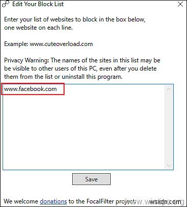 Windows 10에서 웹사이트를 차단하는 방법.