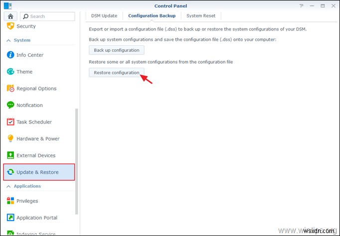 저장 장치를 사용하여 Synology NAS를 다른 NAS로 마이그레이션하는 방법.