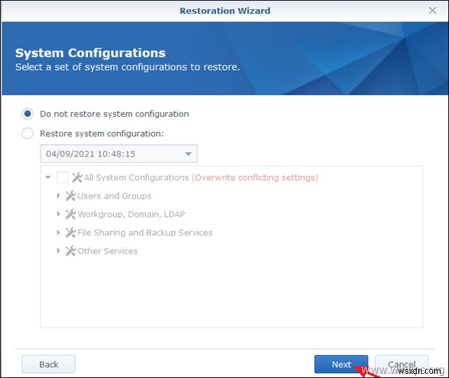 저장 장치를 사용하여 Synology NAS를 다른 NAS로 마이그레이션하는 방법.